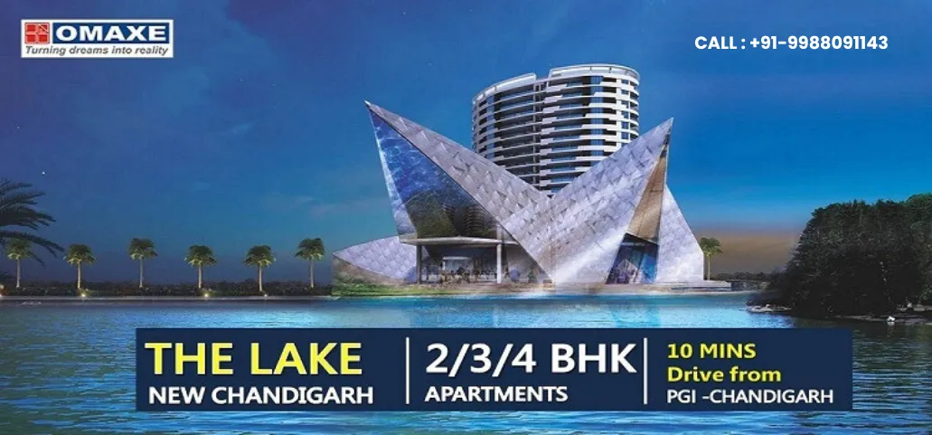 Omaxe The Lake, New Chandigarh – Luxury 2 BHK, 3 BHK, 4 BHK Apartments & Penthouses
