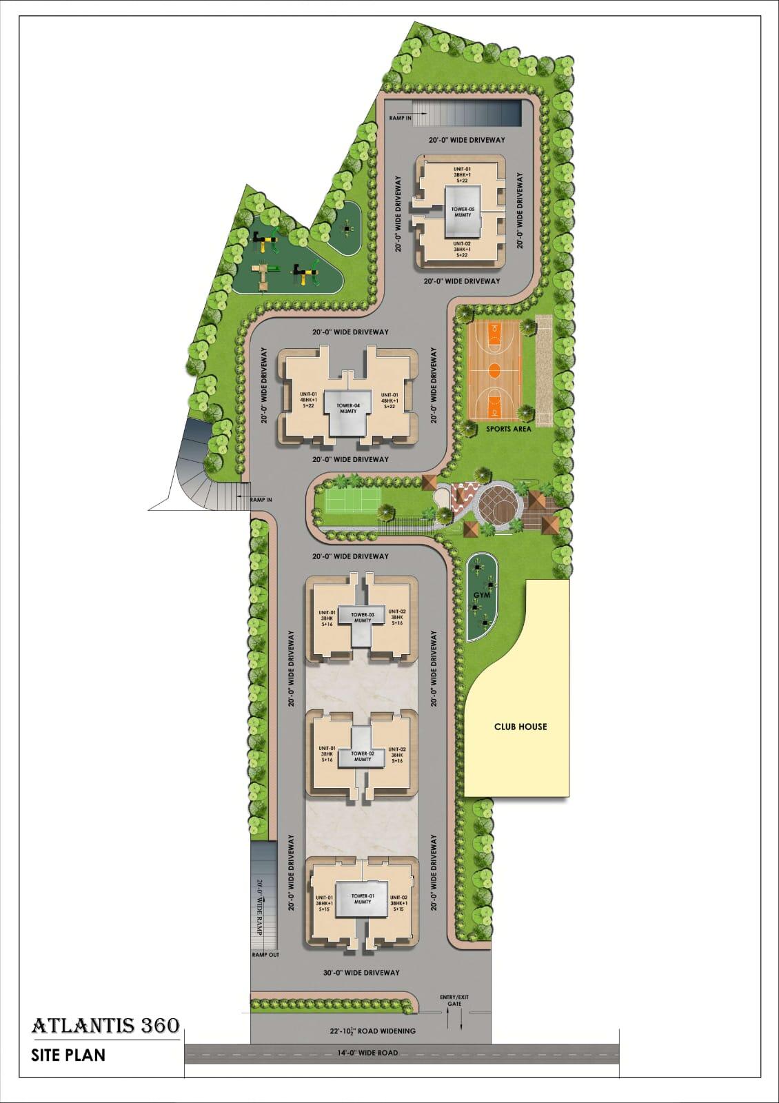3 BHK Atlantis Three Sixty