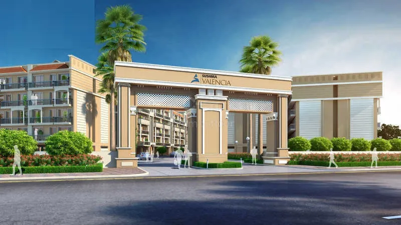 Entery_gate_Sushma_Valencia_property_in_zirakpur_call_+919988091143