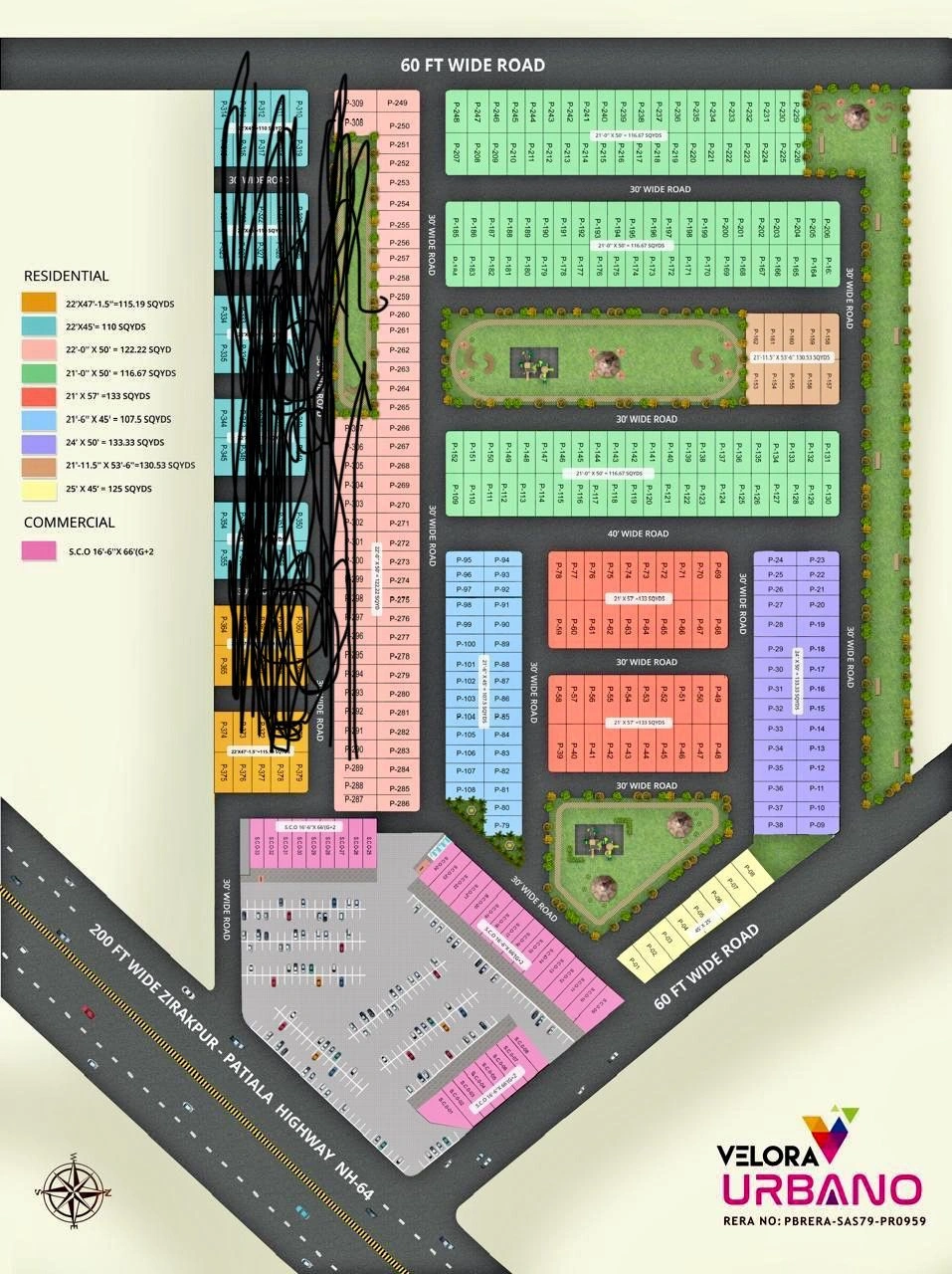 Master_plan_Velora_Buildtech_Property_in_Zirakpur_Call_9988091143